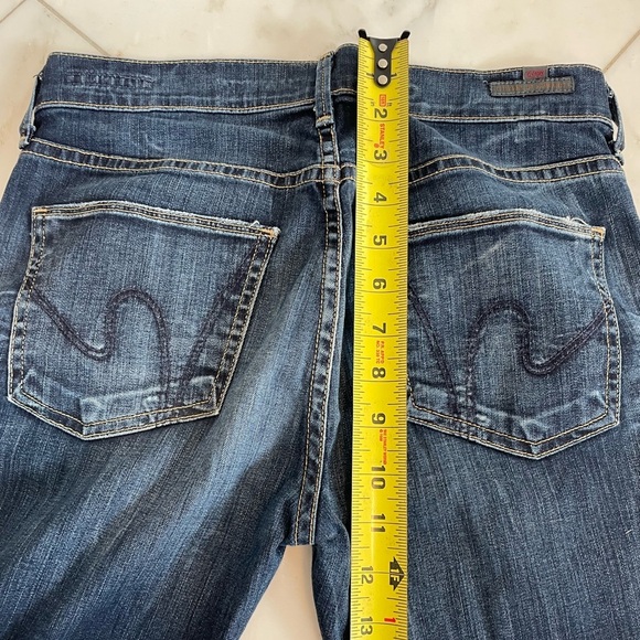 Citizens of Humanity, 26, Dita bootcut slight flare dark wash denim jeans EUC - Picture 8 of 11